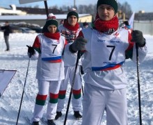 Талдомская команда на X зимнем спортивном фестивале работников здравоохранения Московской области