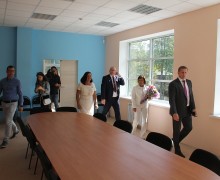 Новый спортивный зал в Вербилковской школе