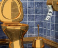 Золотой унитаз за $12 млн