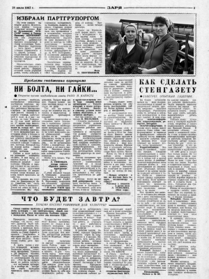 Заря - 28.07.1987