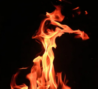 Как горит пламя в невесомости?
