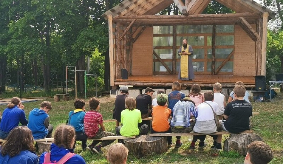 Спортивно-патриотическое мероприятие "Дорога к Храму"