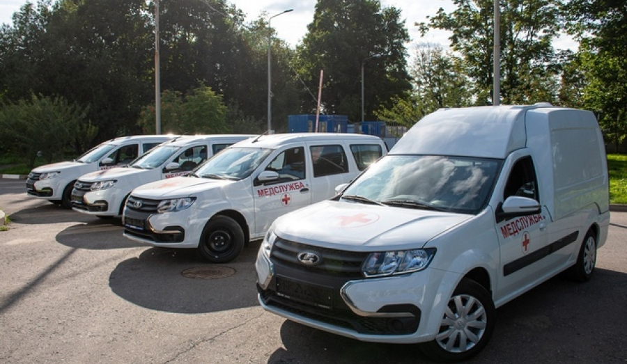 Четыре новые машины-неотложки в Талдомскую больницу