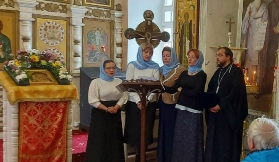 В Преображенском храме семьи Салтыковых звучала духовная музыка