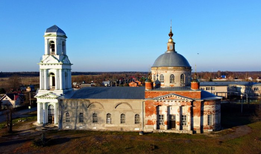 Храм Преображения в с.Квашенки