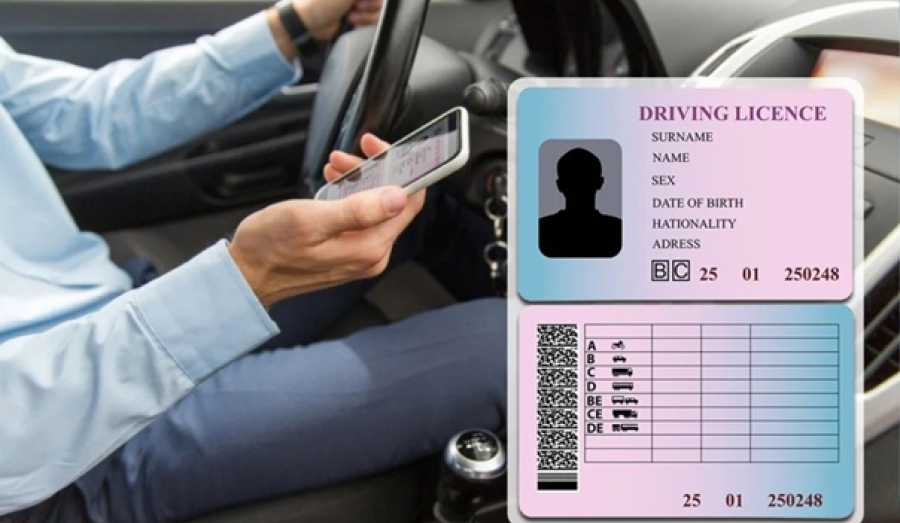 Электронные водительские удостоверения в России