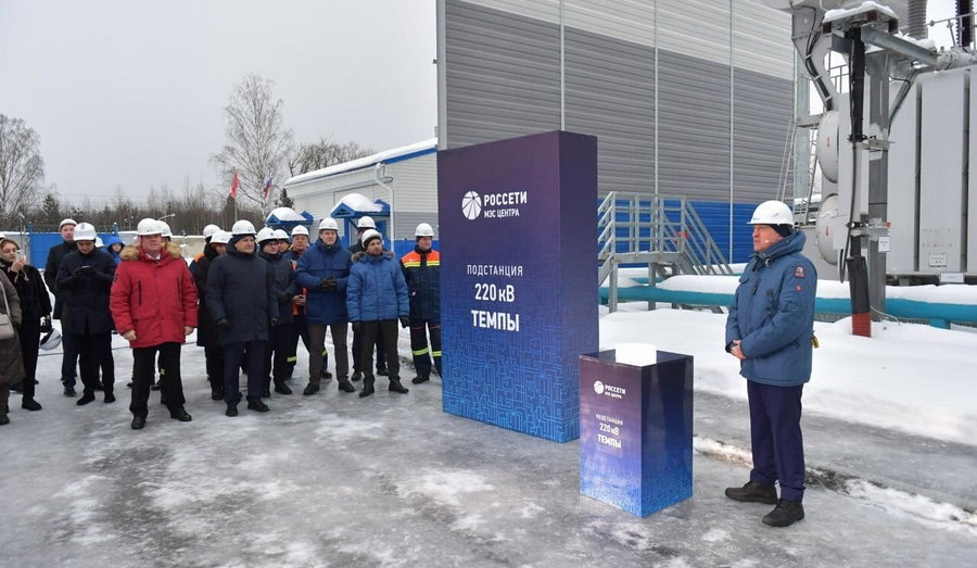 Новая подстанция в Темпах