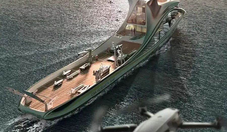 Новый китайский «Авианосец для дронов»