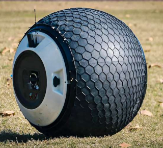 В Китае на улицах начал патрулировать робокоп-колобок