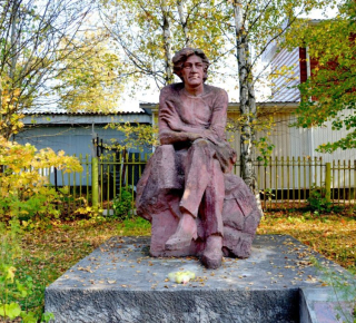 Памятник С. А. Клычкову