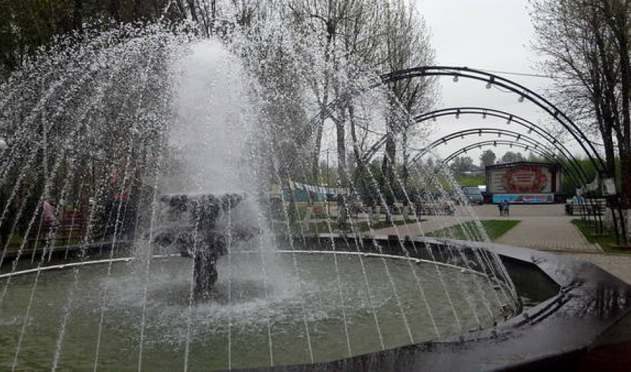 Фонтан в Талдоме