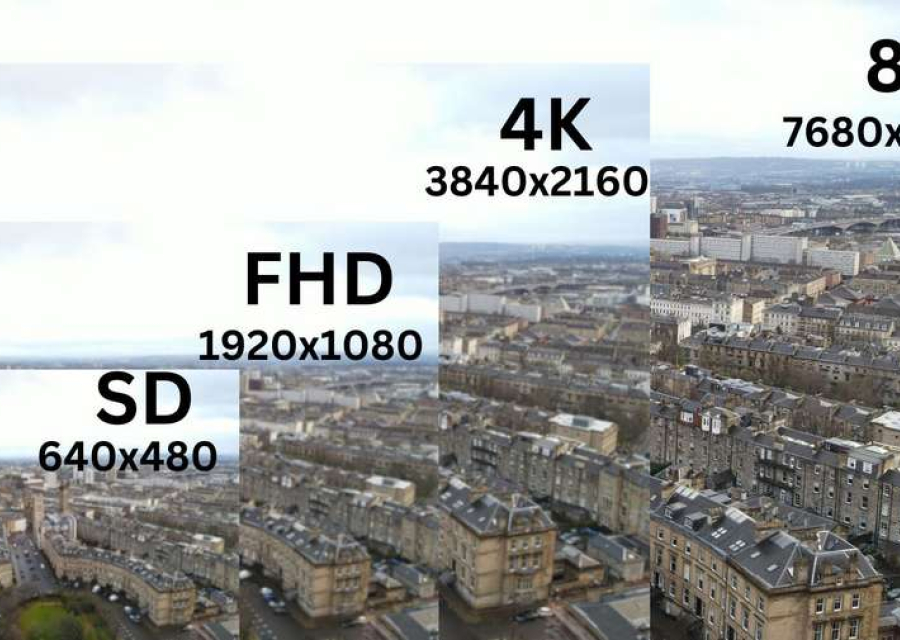 Какая разница между разрешением 8K и 1440p