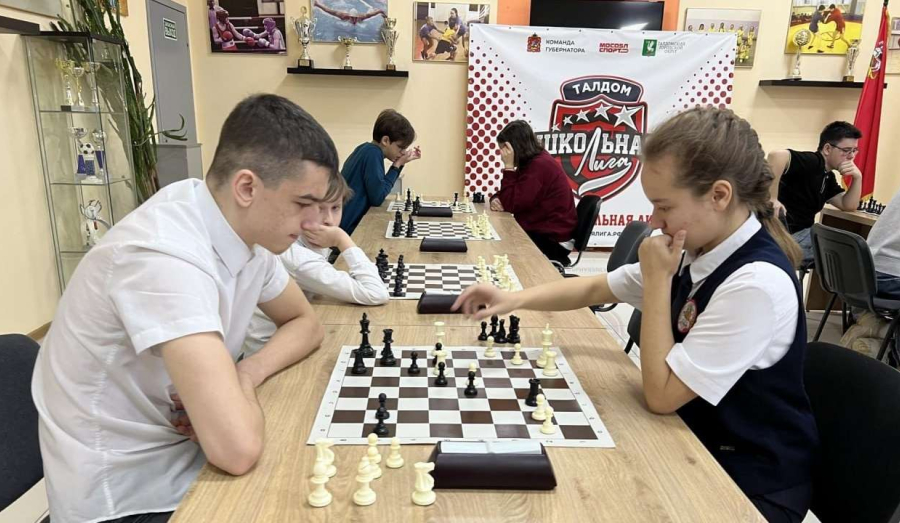Шахматный турнир в Талдоме