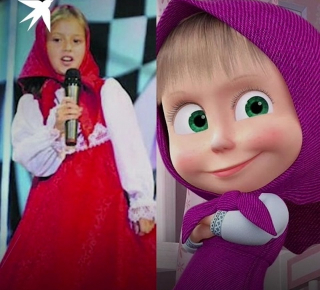 Девочка из «Маши и медведя»